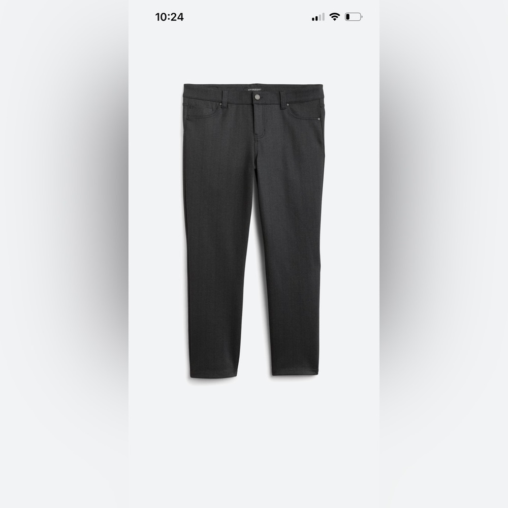 Liverpool MADONNA Slim Pant| Sz 18W- Black- New with Tags- Stitch Fix